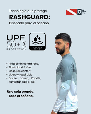 Rashguard Hombre Olas