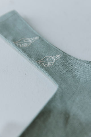 Set Lino Pantalón Verde Caracol