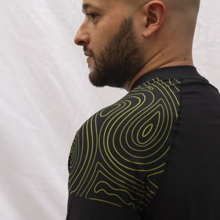 Rashguard Hombre Corrientes Negro