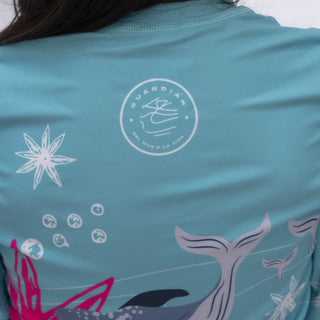 Rashguard De Baño Manga Larga Niña Nabugá Menta
