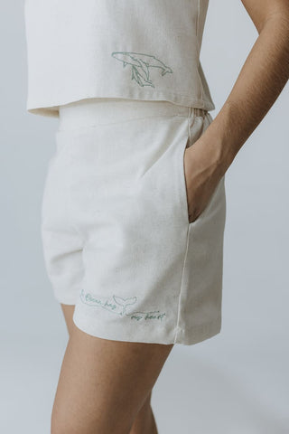 Set Lino Short Arena Jorobada