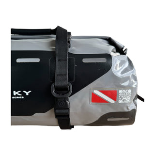 Dry bag maleta 35 litros silky gris