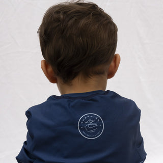 Rashguard De Baño Manga Larga Para Niño Coquí - Azul Oscuro