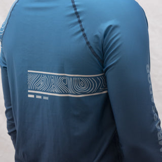 Rashguard Hombre Corrientes Azul