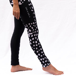 Leggings negro Tiburón ballena