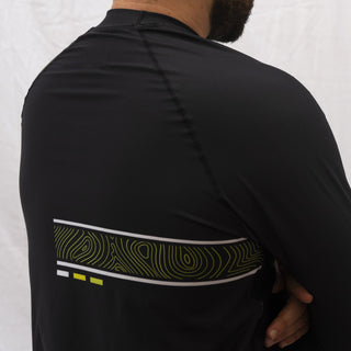 Rashguard Hombre Corrientes Negro