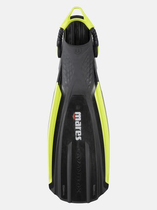 Aletas Mares AVANTI QUATTRO 4X Negro-Amarillo Fluor | Mares