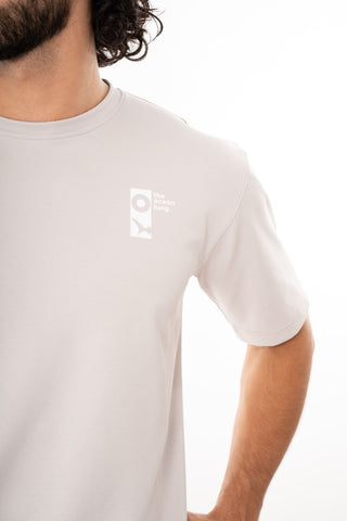 Camiseta Hombre Gris Martillo