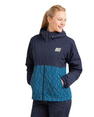 Chaqueta Mujer Tiburon Ballena Azul