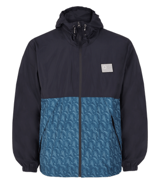 Chaqueta Hombre Tiburon Ballena azul