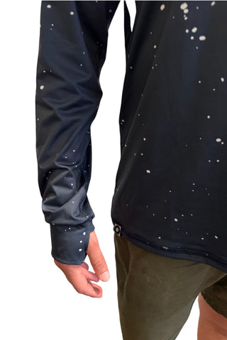 Jersey Capucha Tiburón Ballena Azúl Oscuro