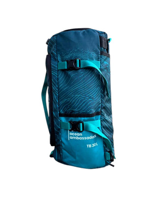 Maleta viajera 30 litros tiburón ballena