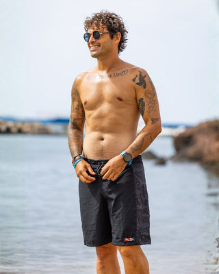 Pantaloneta Baño Hombre Tiburon Tigre
