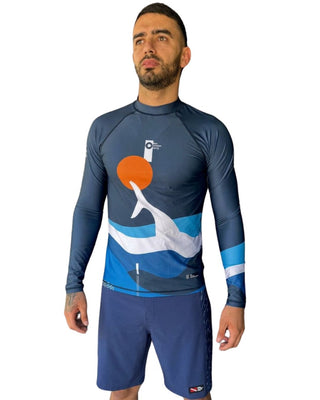 Pantaloneta Baño Hombre Tiburon Ballena