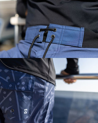 Pantaloneta Baño Hombre Tiburon Ballena