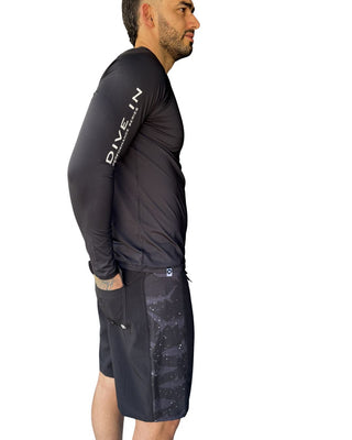 Pantaloneta Baño Hombre Tiburon Tigre