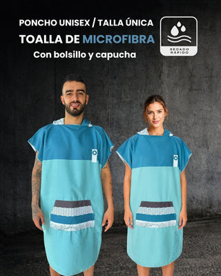 Poncho Olas – Talla Única