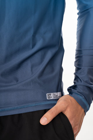 Rashguard Hombre Corrientes Azul