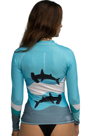 Rashguard Mujer Tiburón Martillo
