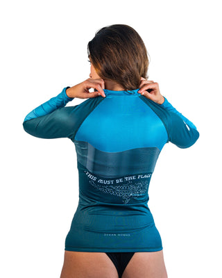 Rashguard Mujer tiburón ballena
