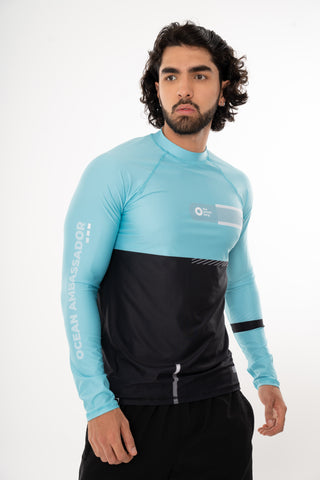 Rashguard Hombre Corrientes Menta