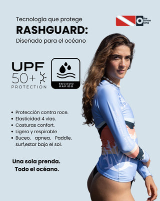 Rashguard Mujer Corales
