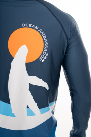 Rashguard Hombre ballena jorobada