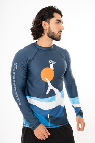 Rashguard Hombre ballena jorobada