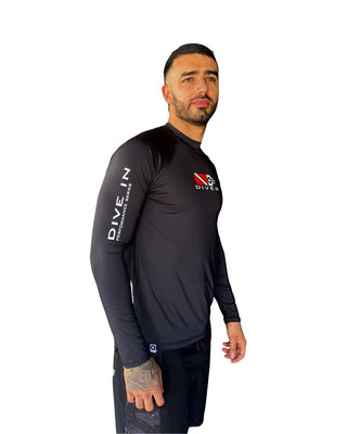 Rashguard Hombre Diver Negro
