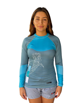 Rashguard Mujer tiburón ballena