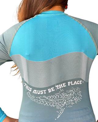 Rashguard Mujer tiburón ballena