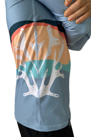 Rashguard Hombre corales