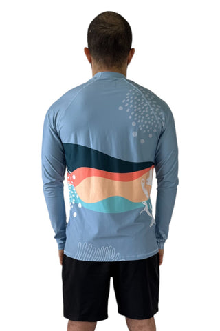 Rashguard Hombre corales