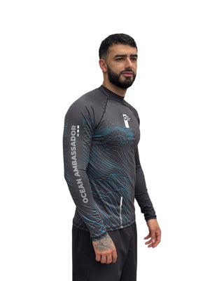 Rashguard Hombre tiburón ballena
