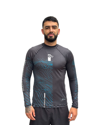 Rashguard Hombre tiburón ballena