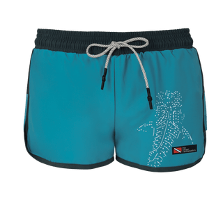 Short Deportivo Mujer Tiburón Ballena