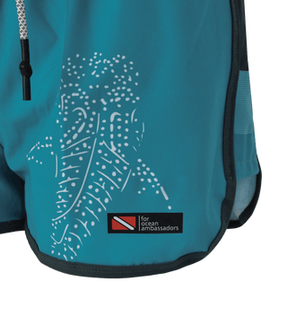 Short Deportivo Mujer Tiburón Ballena