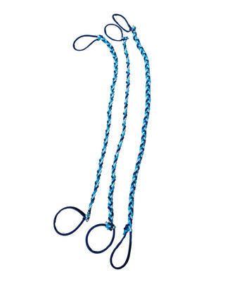 Sujetador de cabello antienredos azul