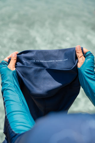 Leggings de Buceo Dive Like a Girl Aguamarina