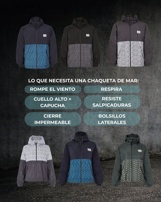 Chaqueta Mujer Cola de Ballena Gris