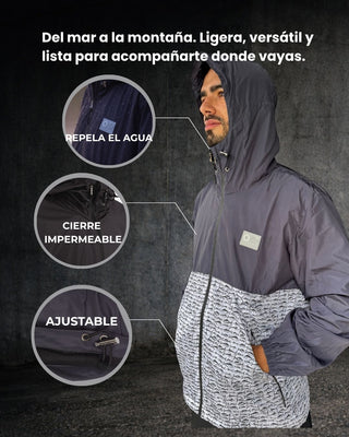 Chaqueta Unisex Pelágicos Gris